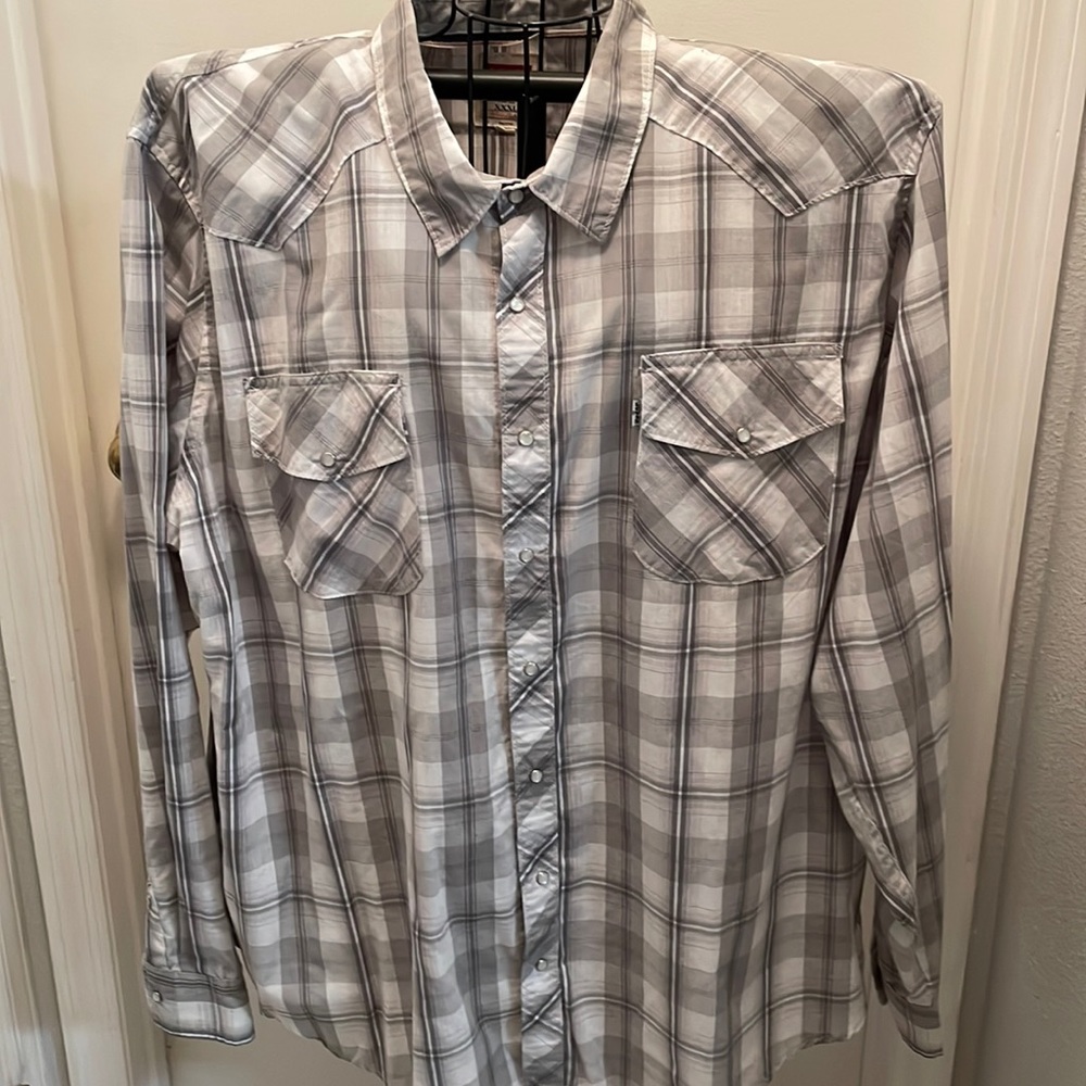 Levi’s Pearl Snap XXXL